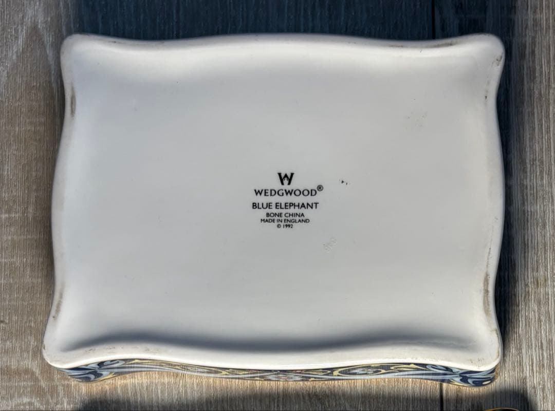 【希少・美品】 ウェッジウッド　ブルーエレファント　トランプ２セット入りボックス