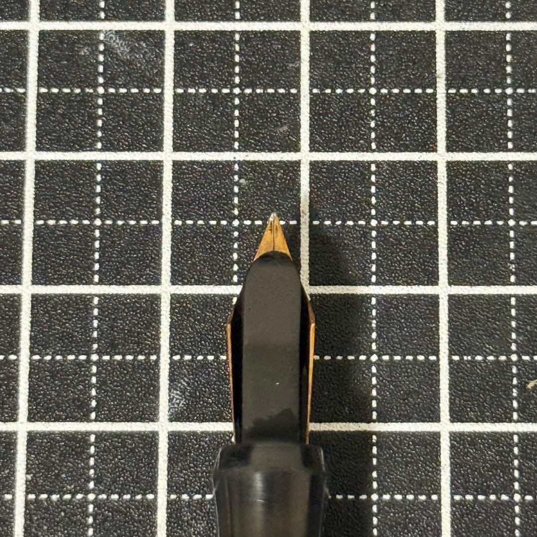 デラルー 万年筆 オノト エボナイト プランジャー式 14K