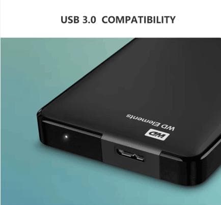 ウエスタンデジタル(Western Digital)外付けハードディスク 2TB