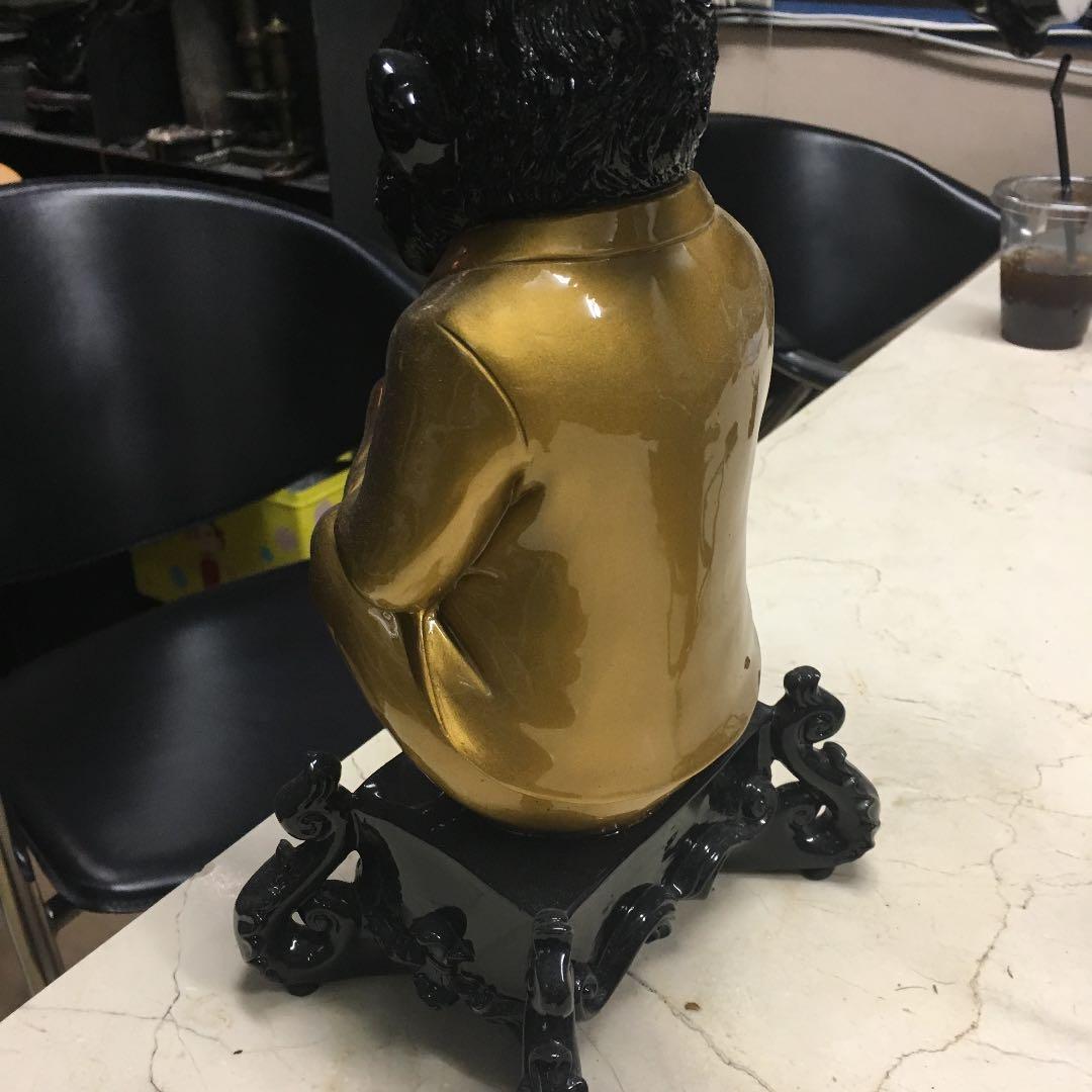 インテリア 置物  キャンドル サル