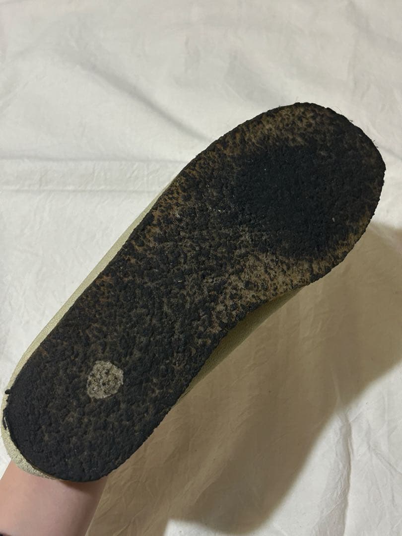 Clarks ワラビー ベージュ