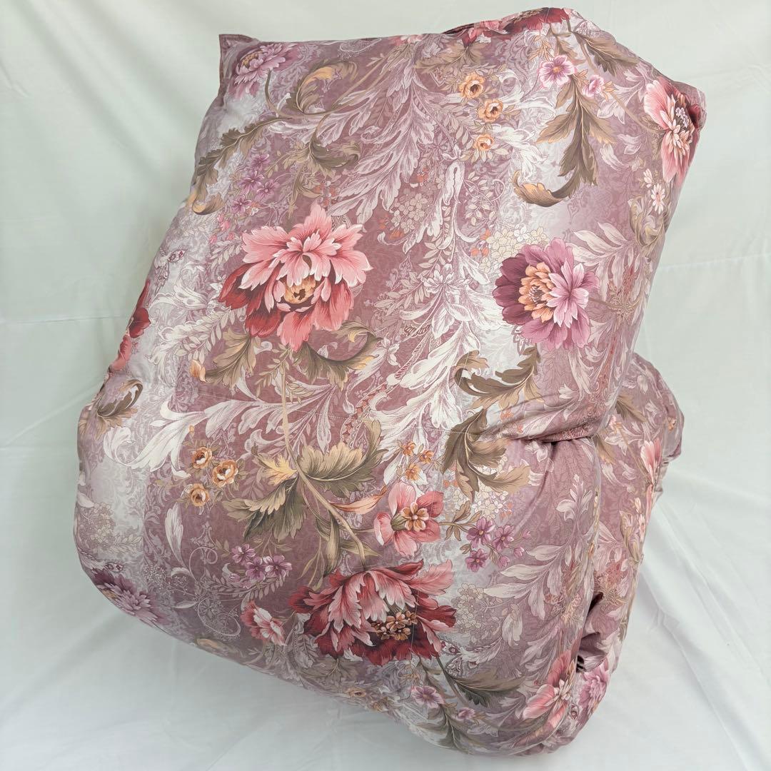 羽毛布団 ダブル ポーランド ホワイトマザーグース CH92534 ピンク