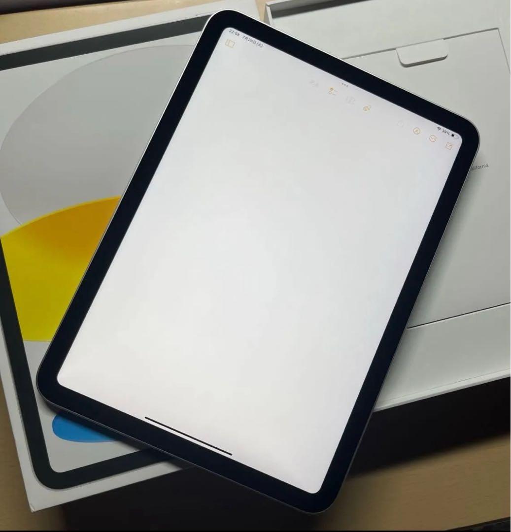 iPad 第10世代　64GB Wi-Fi 割れなし　バッテリー最大容量89%
