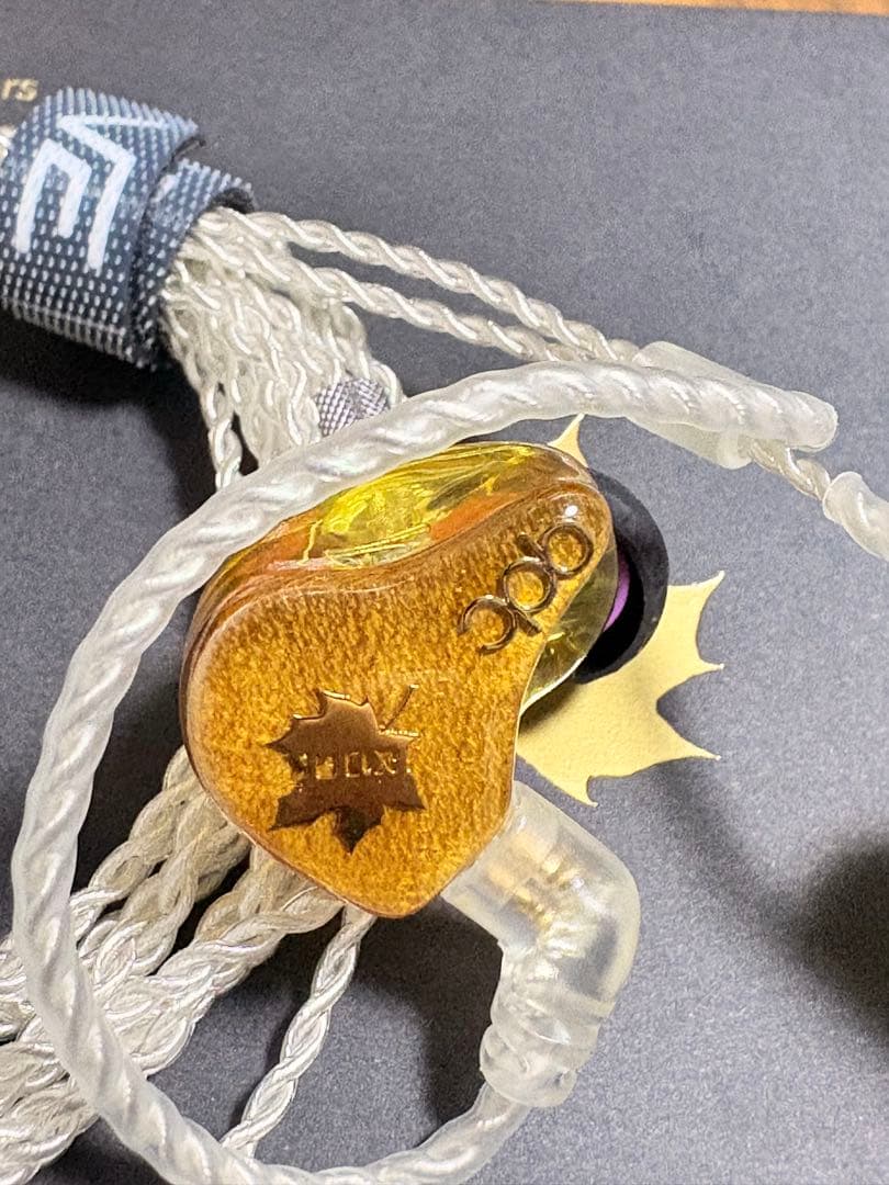 qdc Hybrid Folk-S 有線イヤホン　美品　付属品完品