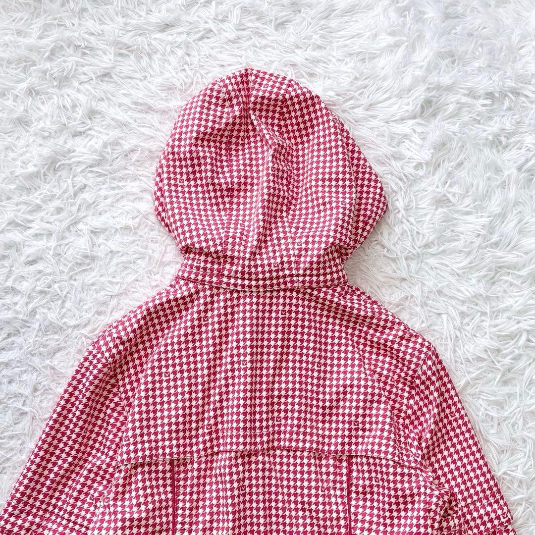 美品✨Callaway キャロウェイ 3WAYレインワンピース 千鳥格子柄 M