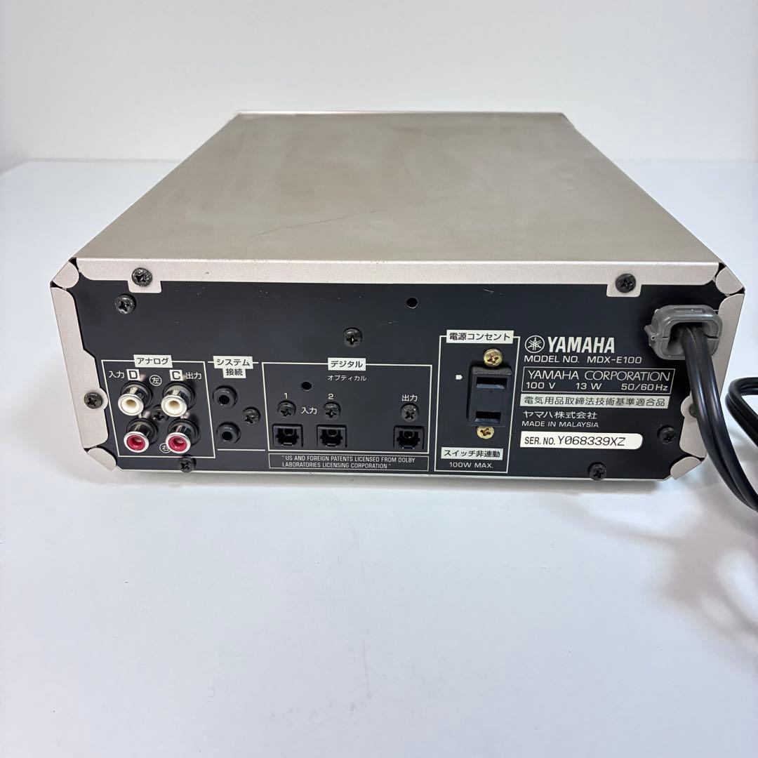 YAMAHA MDX-E100 オーディオ機器 MDプレーヤー
