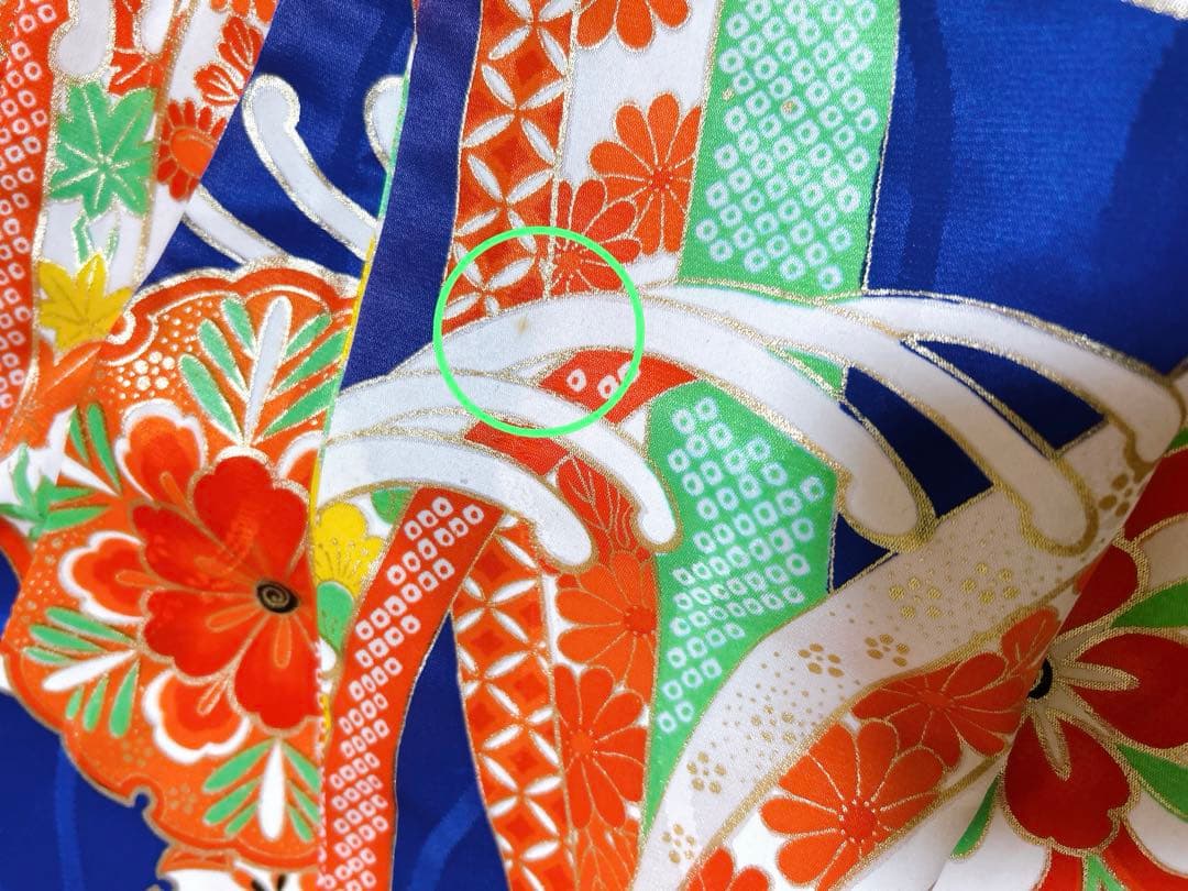 華やかレトロ着物♡七五三　7歳　女の子　フルセット　一式　アンティーク