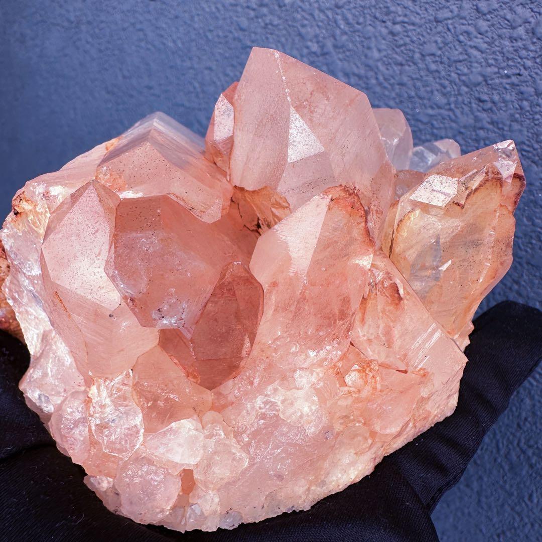 希少❗️超綺麗♡キラキラ☆超強いパワー ピンク ヒマラヤクラスター天然石A1424