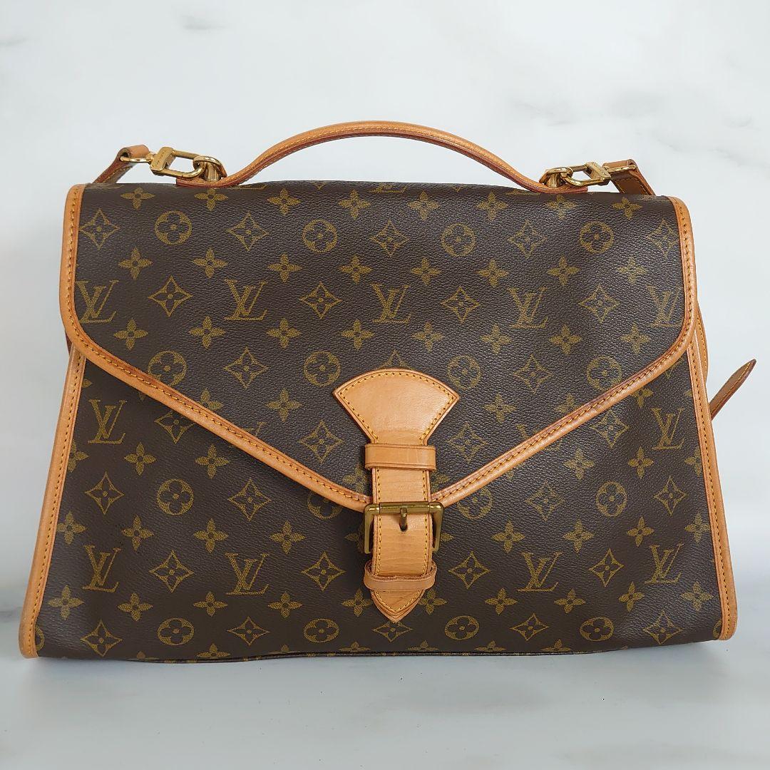 ルイヴィトン モノグラム ベルエア ビジネスバッグ ショルダー ブリーフケース