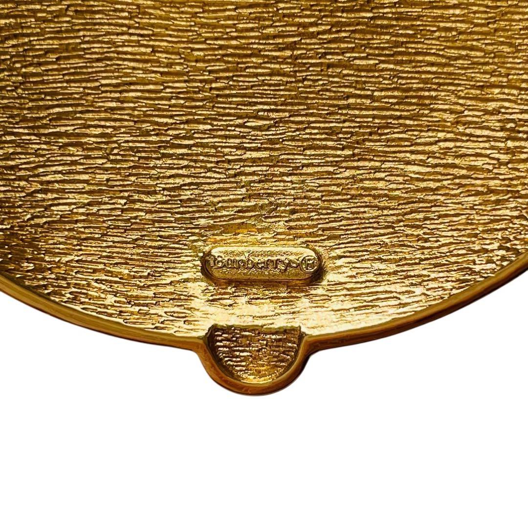 BURBERRYS バーバリーズ ピンブローチ ラインストーン フェイクパール