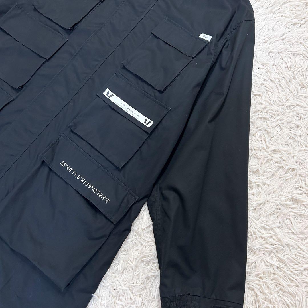 希少✨WTAPS HANDLER JACKET ブラック XL ミリタリーコート