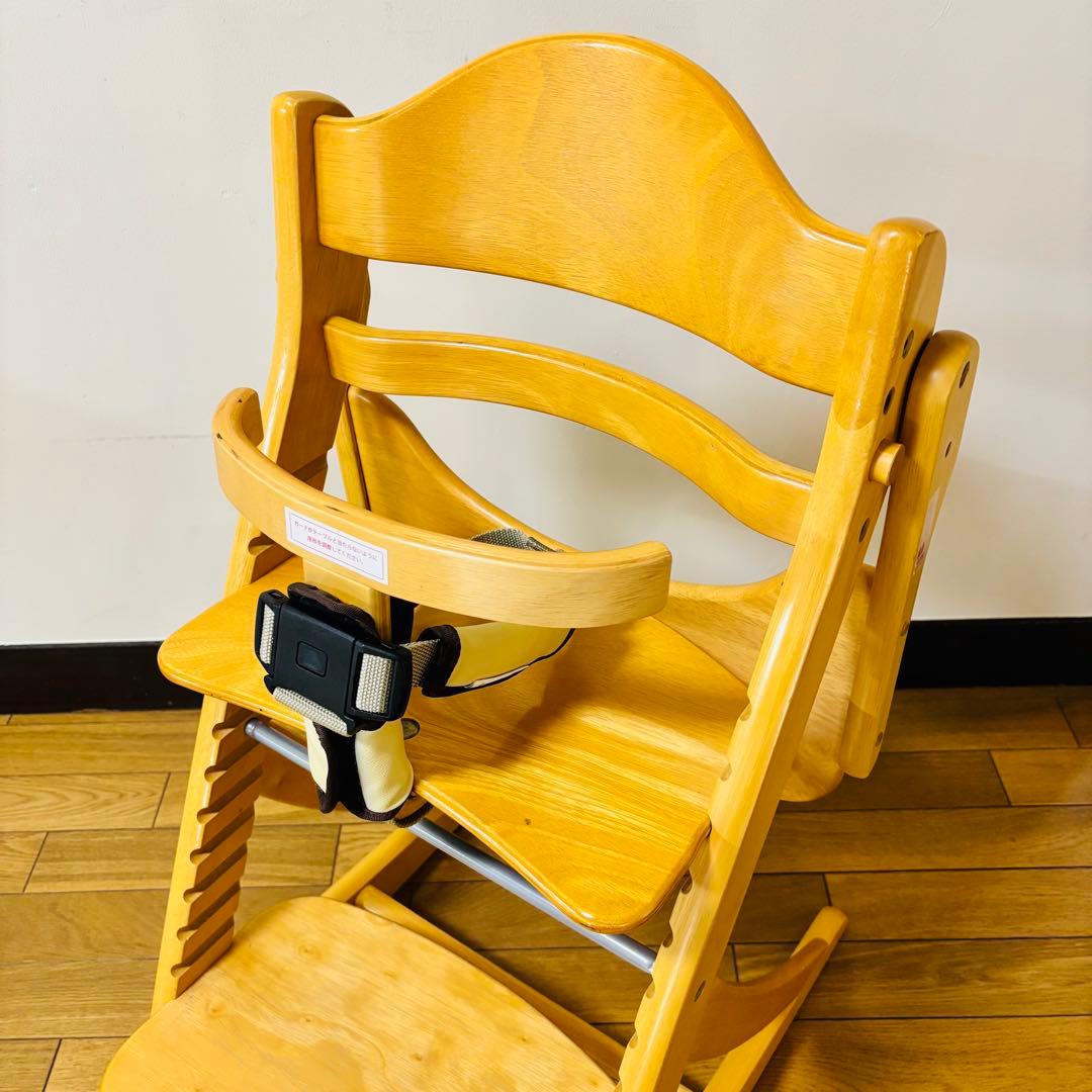 大和屋　すくすくスリムフィットチェア　テーブル＆ガード付　送料込み