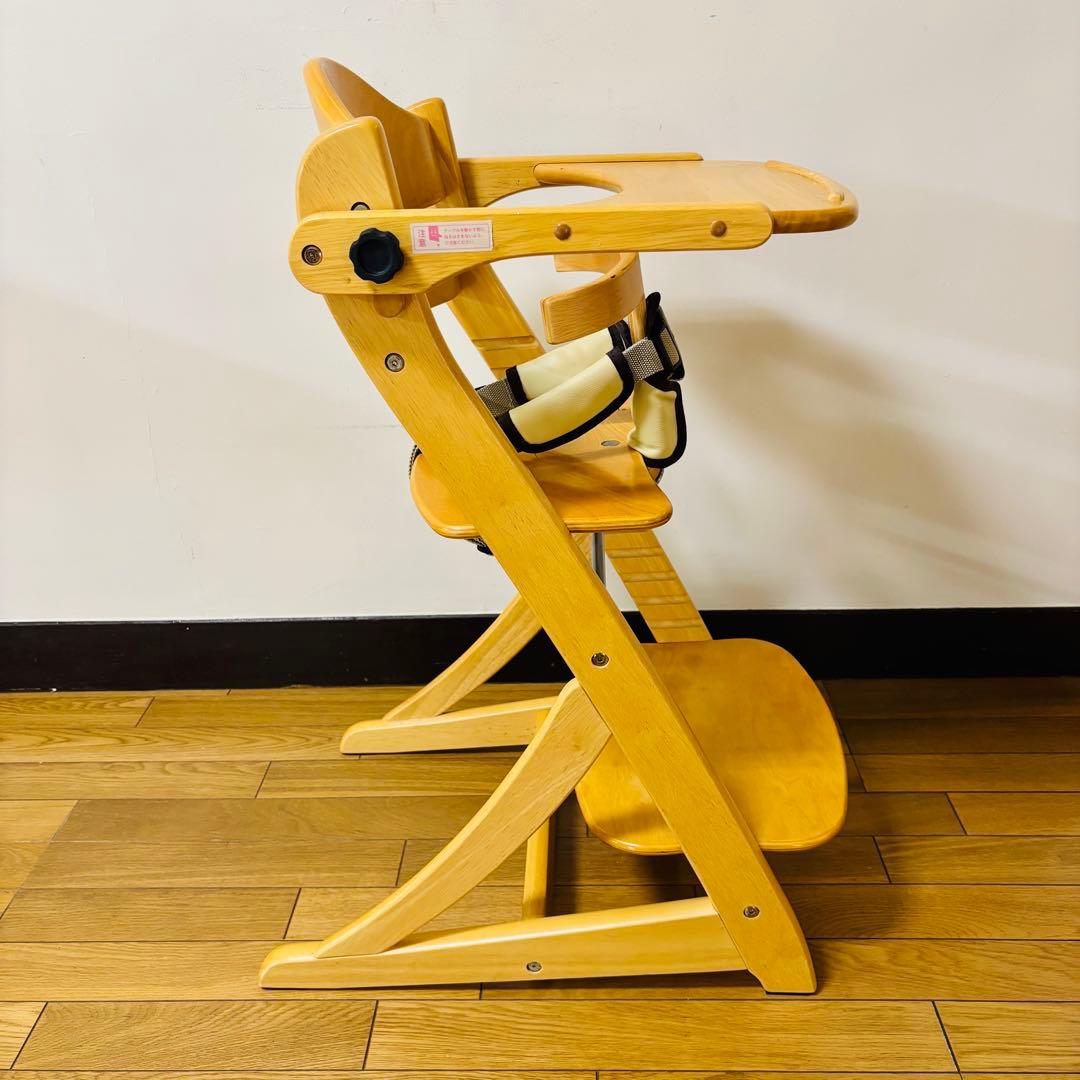 大和屋　すくすくスリムフィットチェア　テーブル＆ガード付　送料込み