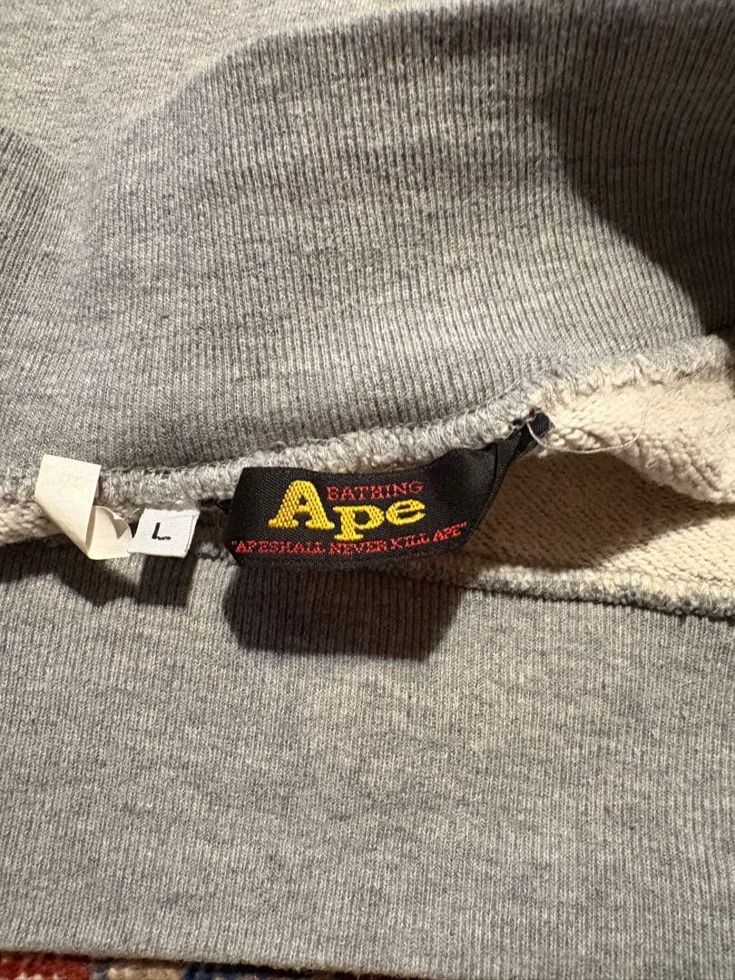 初期 90s A BATHING APE×Alife スウェット Lsize