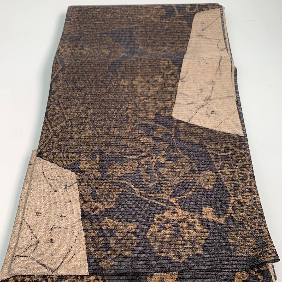 正絹 袋帯まとめ 六通 全通 花模様 着物