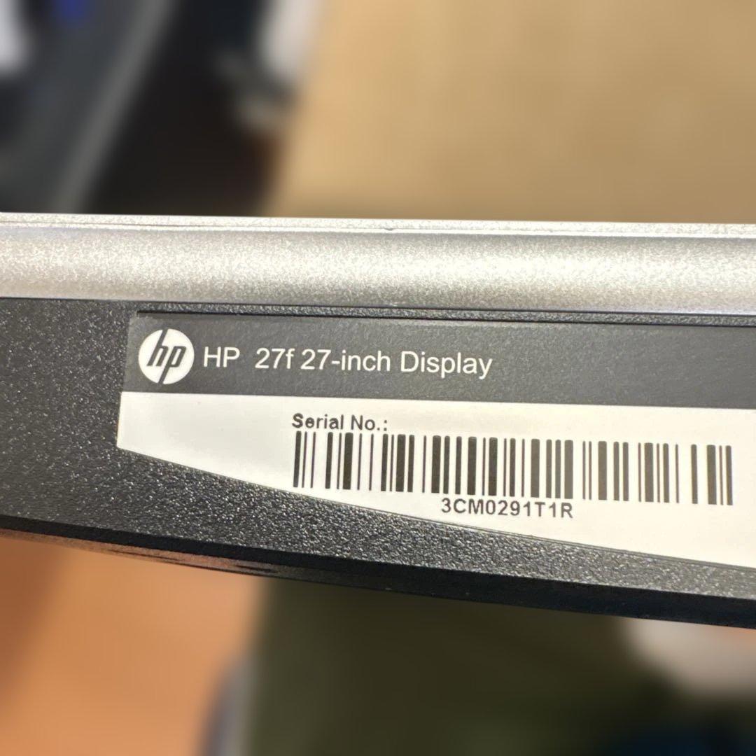 HP 液晶ディスプレイ 27f 27インチ