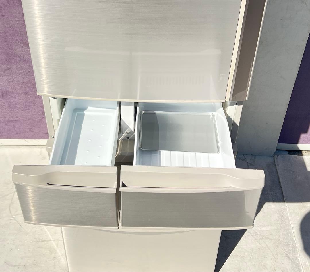 Panasonic 2ドア シルバー ノンフロン冷凍冷蔵NR-E413VL-N