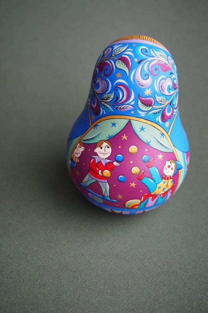 クリスマスセール♪ロシア☆起き上がりこぼし♪『ロシアのサーカス』マトリョーシカ