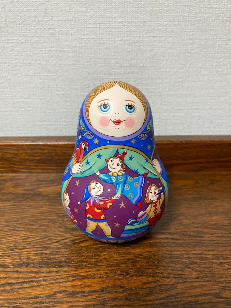 クリスマスセール♪ロシア☆起き上がりこぼし♪『ロシアのサーカス』マトリョーシカ