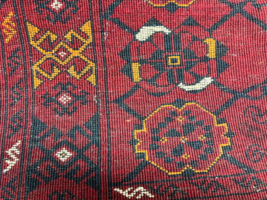 トルクメンペルシャ最高級ウールラグ./サイズ：107x210cm。.. .TR7