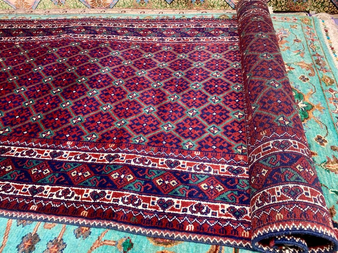 ペルシャ トルクメン 廊下用ラグ 85.5x315cm. ..abk1.