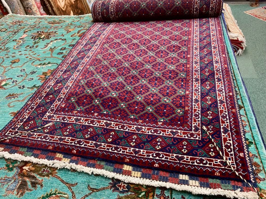 ペルシャ トルクメン 廊下用ラグ 85.5x315cm. ..abk1.