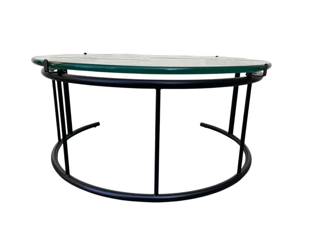 ★HUKLA フクラ リビングテーブル ガラステーブル TMRB Mサイズ