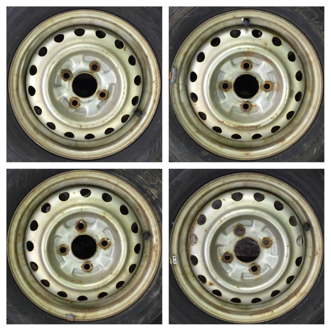 専用146 YOKOHAMA iG60 155/65R13 イボ付 スタッドレス