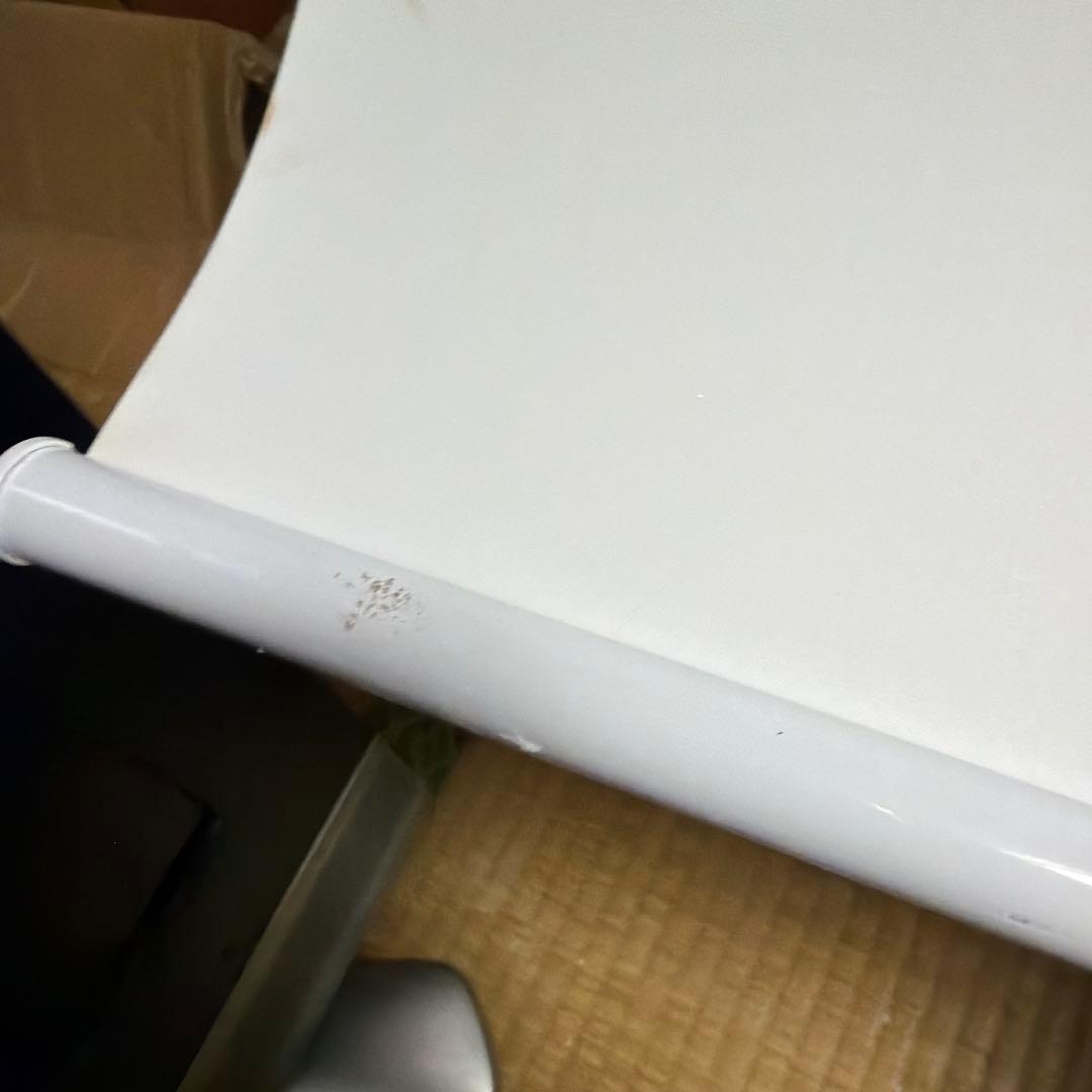 ロールカーテン ホワイト 180cm カーテンレールにつけるタイプ