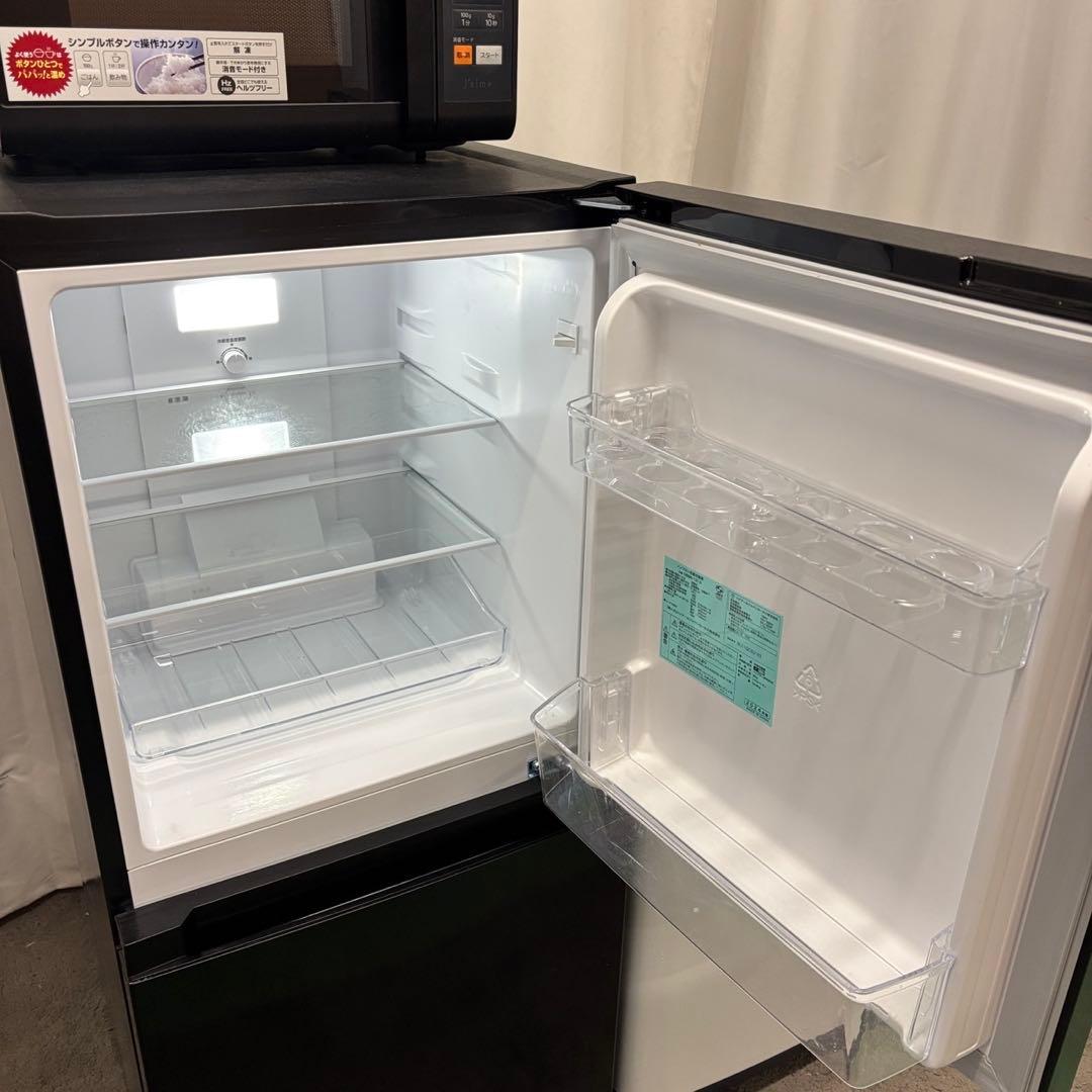 ★149　冷蔵庫　洗濯機　電子レンジ　黒　一人暮らし　家電セット　設置無料