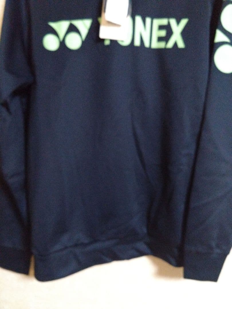 YONEXヨネックス 新品未使用 グリーンロゴマーク入りトレーナー