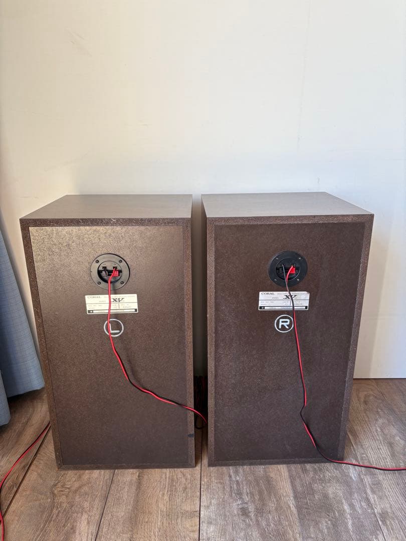 X-V スピーカー１つ　必ず２点ご購入下さい。 CORAL スピーカー