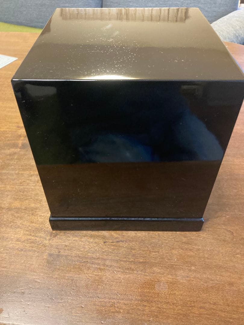 会津塗　鉄仙 小物箪笥2段（カシュー漆塗装）