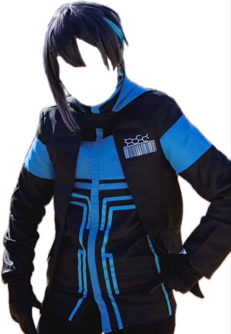 の*り様 にじさんじ 黛灰 コスプレ 新衣装 ウィッグ付き