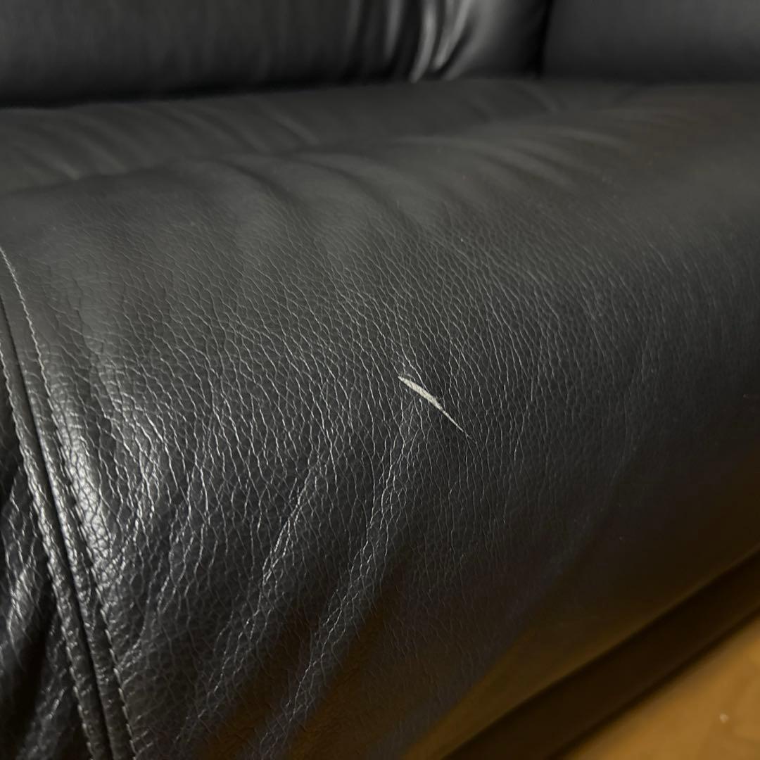 ￼マルニ　本革　2人掛けソファ