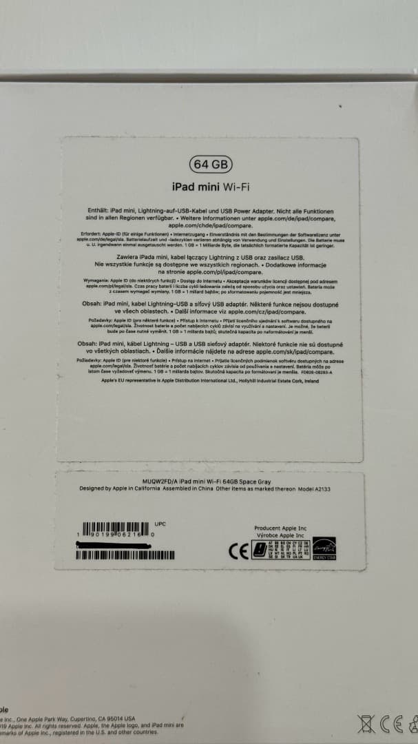 iPad mini 第5世代 64GB スペースグレイ - Gen 5