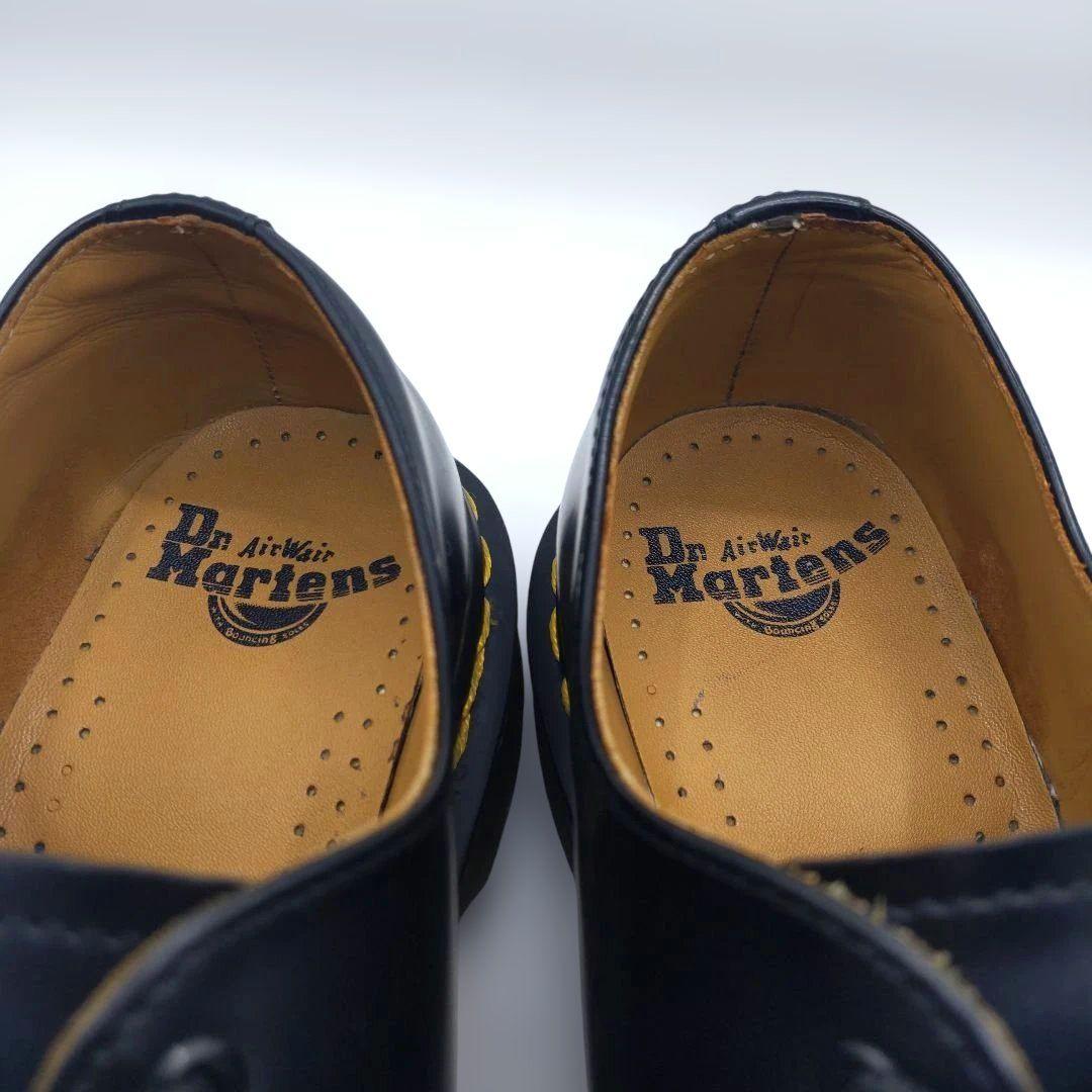 【美品】 ドクターマーチン 1461 59 UK7 3ホールシューズ ブラック