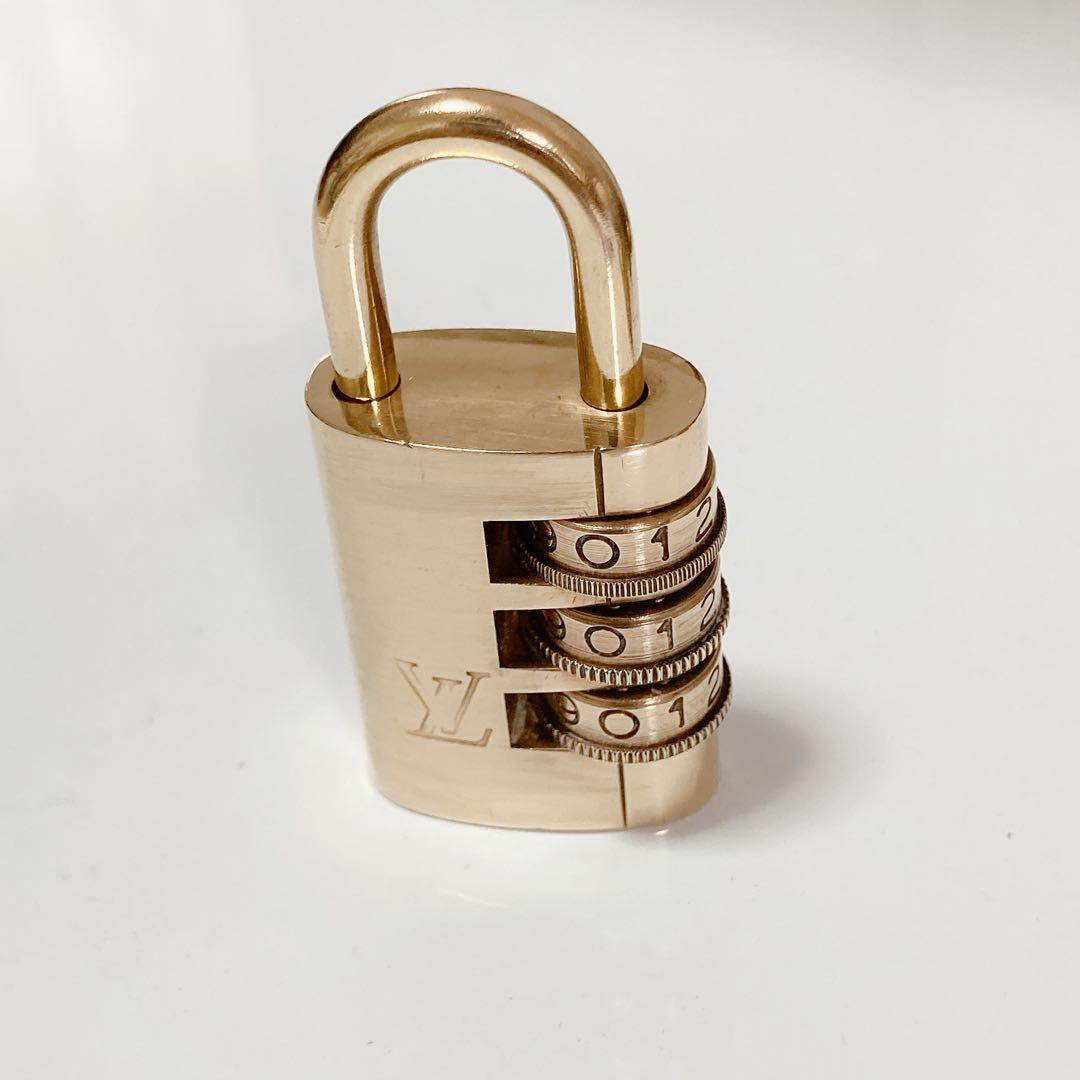 美品 ルイヴィトン ダイヤル式 南京錠 パドロック カデナ