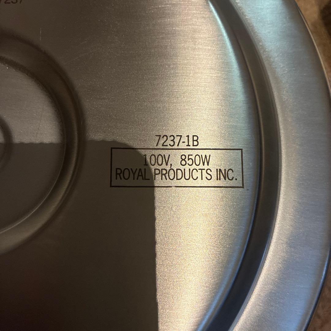 ロイヤルクイーン　電気フライパン　未使用保管品