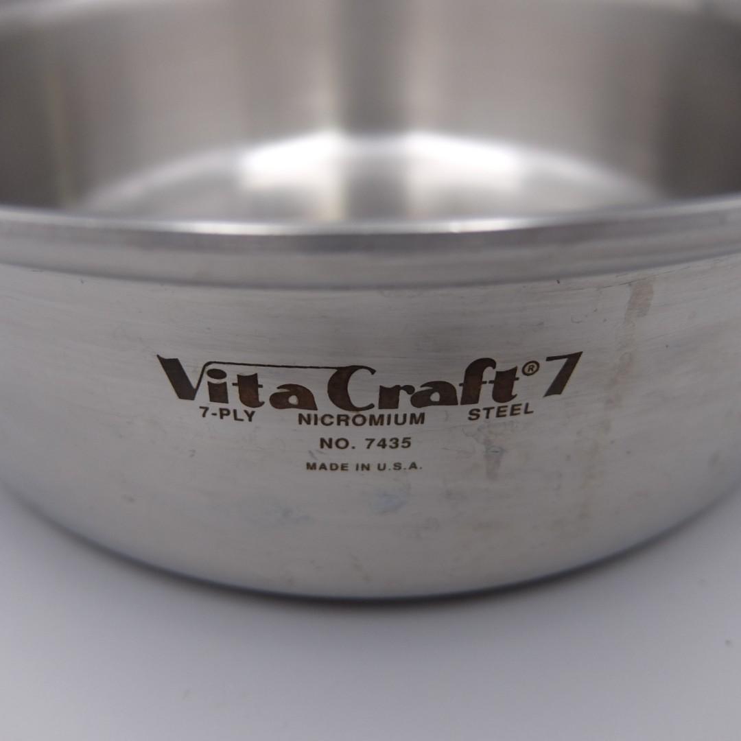 VitaCraft７　7435　ステンレス　片手鍋　フライパン