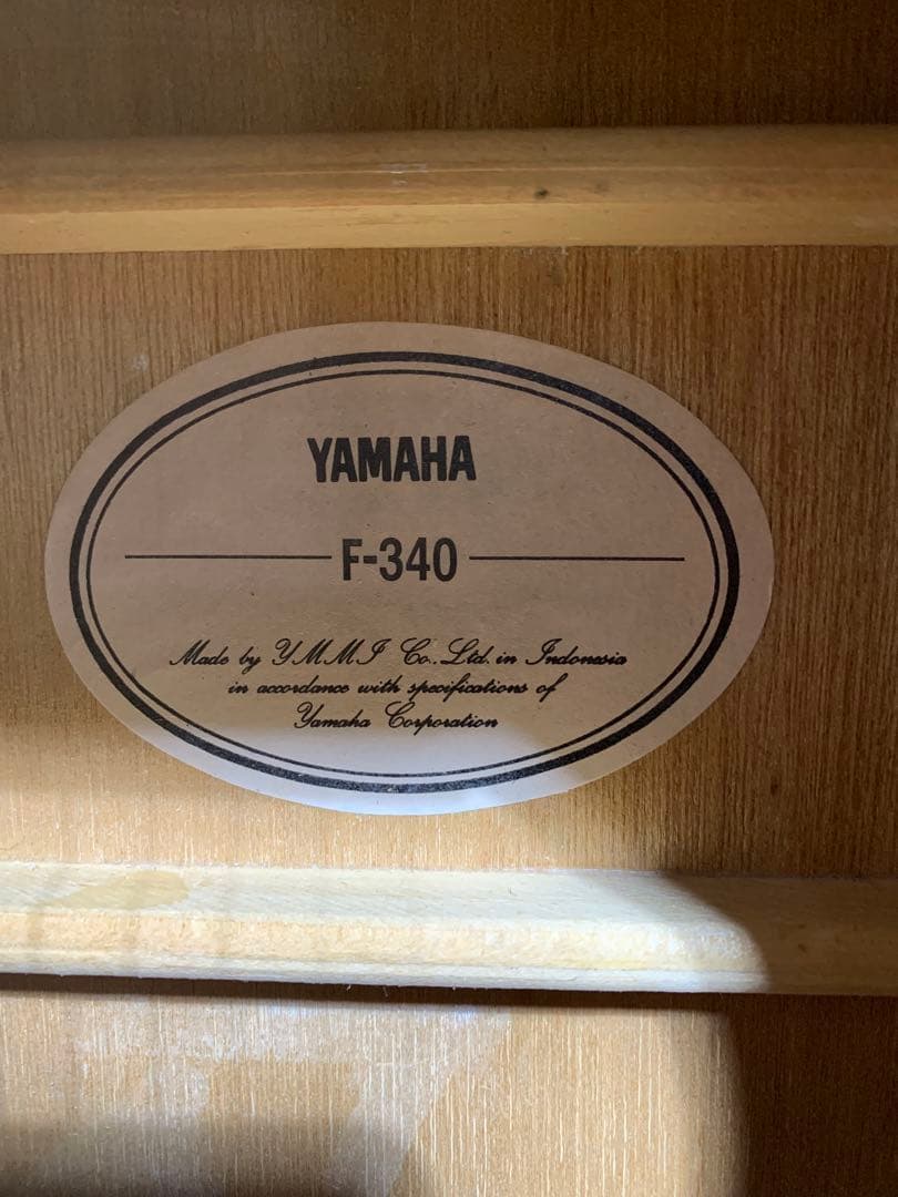 【整備済】YAMAHA F340 入門向け 初心者向け アコギ 送料込
