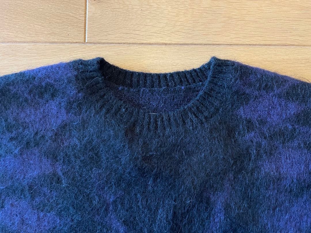 トップス South2 West8 Loose Fit Sweater Black