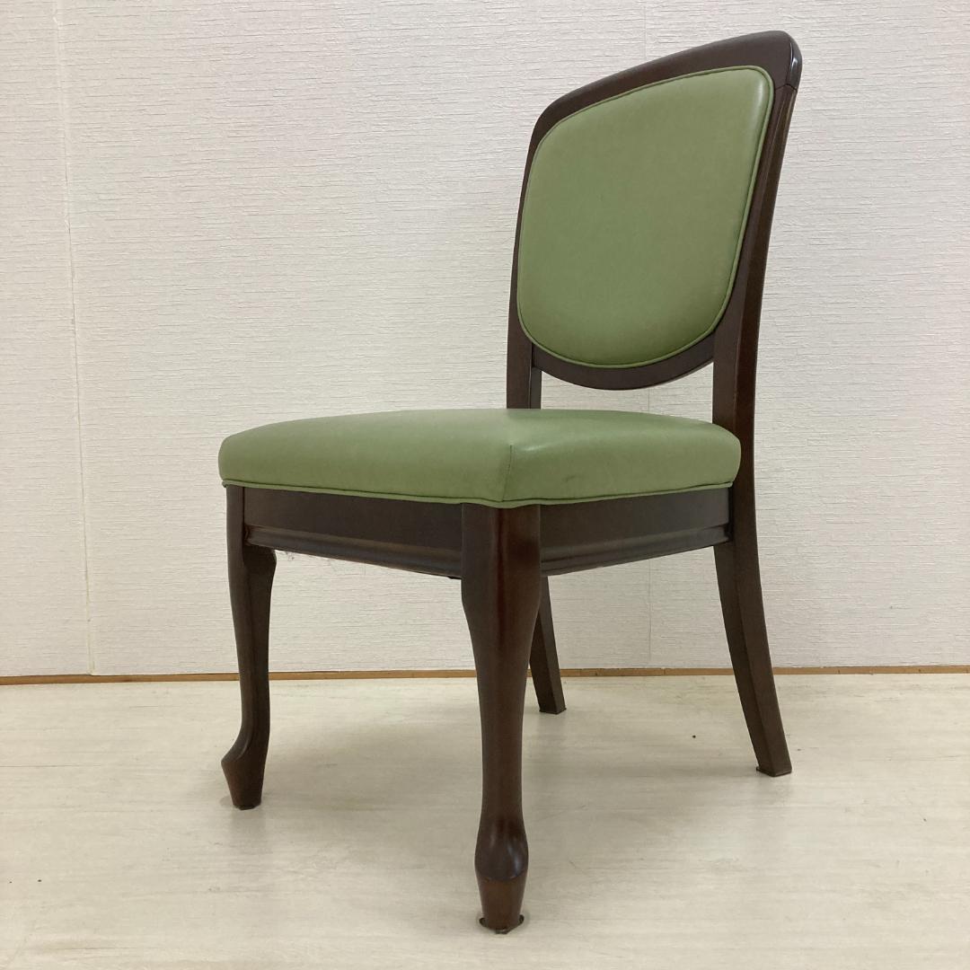 【マルニ】ダイニングチェア　猫脚　２脚セット