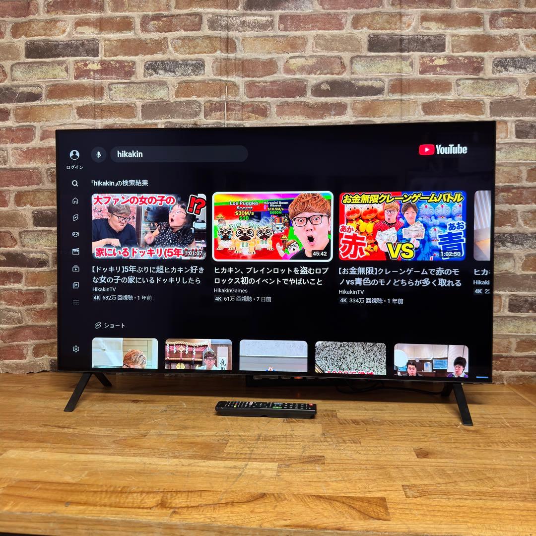 LG 55インチ 4K 有機ELテレビ OLED55A2PJA 動画アプリ搭載