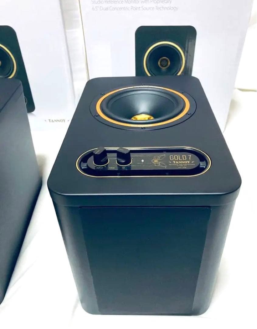 TANNOY GOLD7 ペア モニタースピーカー 動作良好 完備品 美品