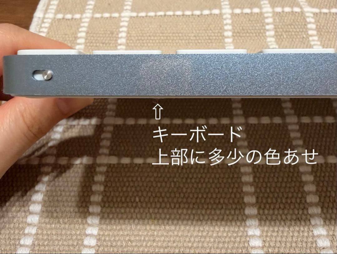 【値下げしました】Apple純正キーボード・マウスセット ブルー