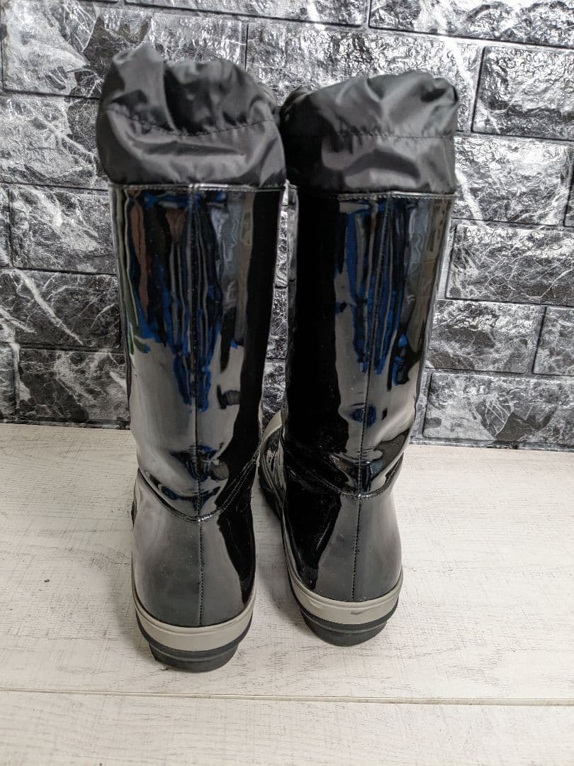 【箱付】MIUMIU　ミュウミュウ　レインブーツ　ブラック　黒