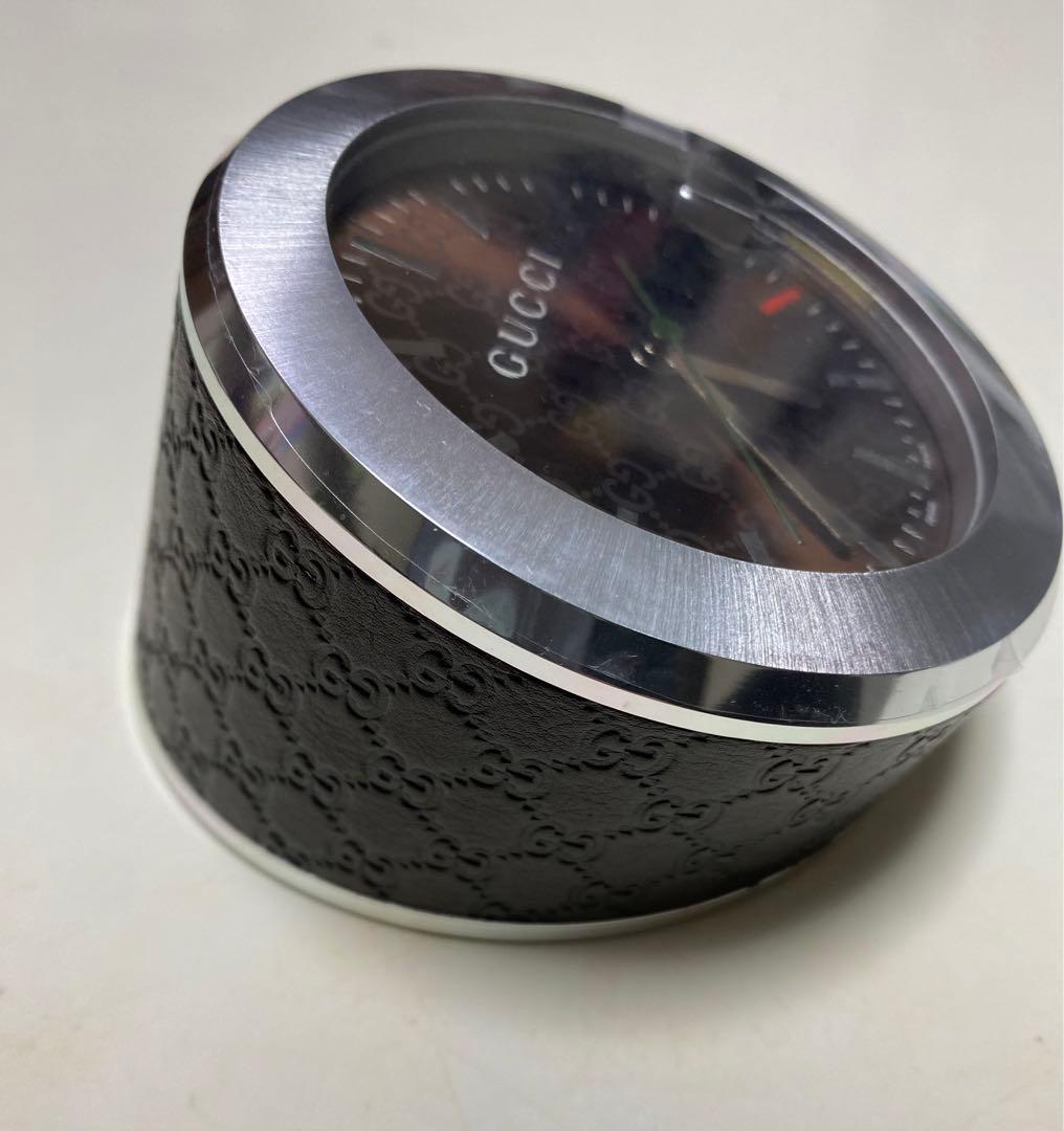 グッチ◆GUCCI◆置き時計◆シマ◆YC210007◆シェリーライン◆未使用品