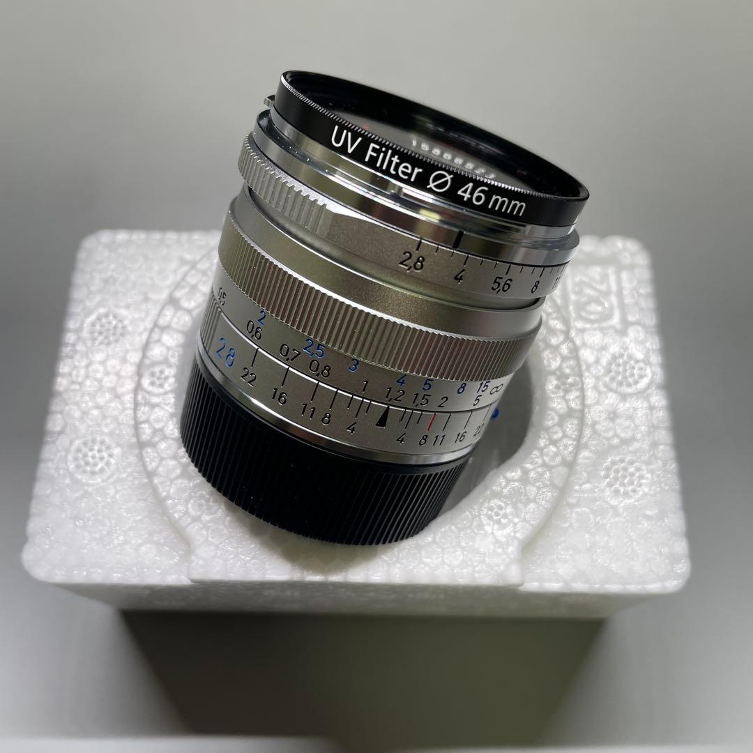 Carl Zeiss Biogon T* 2.8/28mm フード&フィルタ付き