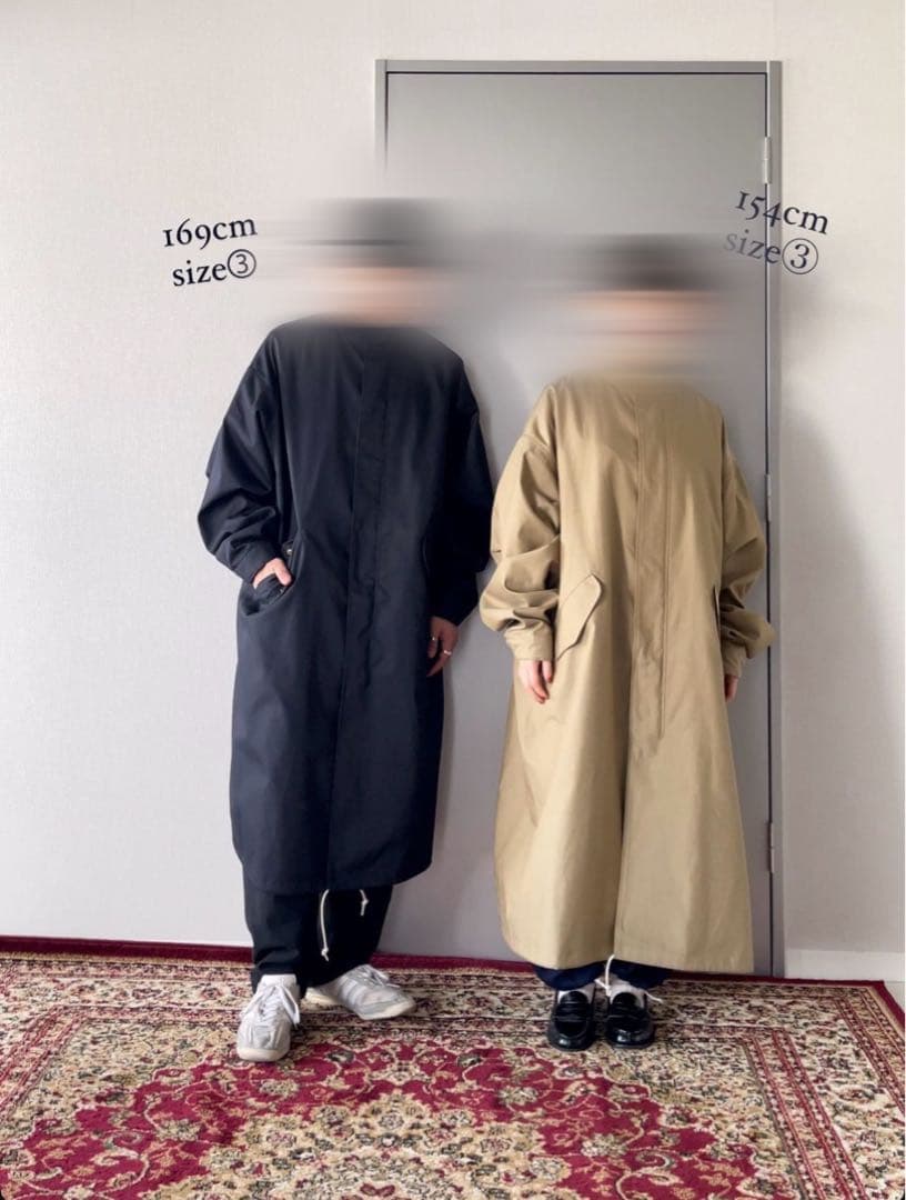 omat unelma モッズコート ネイビー